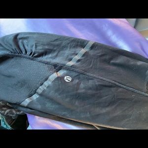 Lululemon Black Capri Leggings